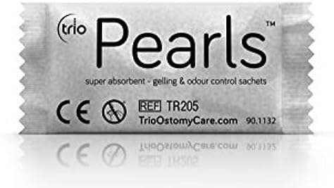 Trio Pearls super absorbent gelling crystals for stoma care management