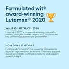 Physician's Choice Eye Health Lutemax 2020 carotenoid blend feature