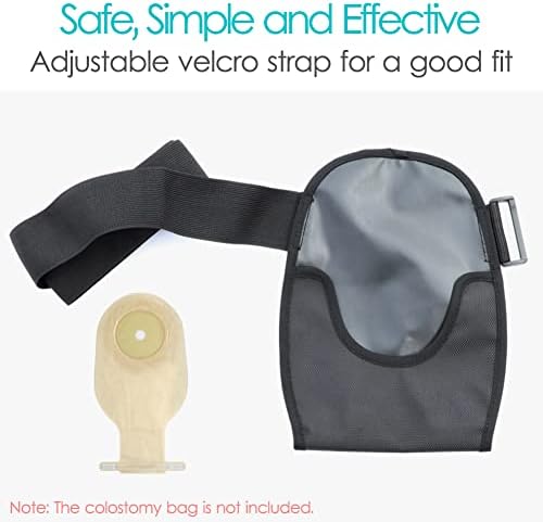 SinaiSea waterproof ostomy supply being used for shower protection.
