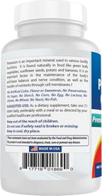 Best Naturals Potassium Chloride electrolyte supplement container for optimal hydration balance
