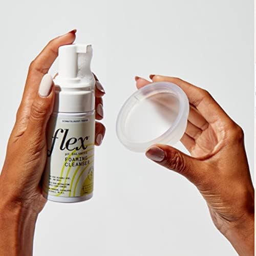 Travel size 100ml menstrual cup cleanser bottle for portable hygiene.