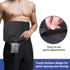 Adjustable fasteners on XAOMING colostomy belt