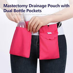 Yesito mastectomy mesh shower holder bag for bathing support
