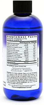 RnA ReSet ReMyte liquid dietary supplement showing the twelve essential minerals label.