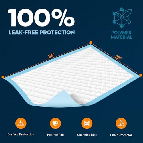 MED PRIDE absorbent sheets packaged together for premium elderly care and pet training