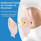 Authentic USA imported Heagimed ostomy supplies box graphic details.