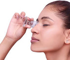 Eco-friendly non-reactive glass eye cleaning tool side view