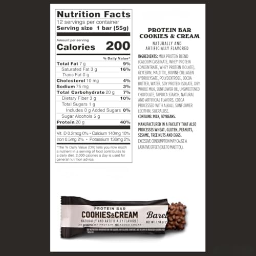 Pure Protein chocolate meal replacement bar with fudgy center and crunchy topping texture