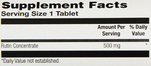 Authentic USA imported Thompson rutin 500mg daily dietary supplement for circulation