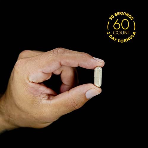 Primal Pharm Perform mental clarity daily pills back label with serving size instructions.