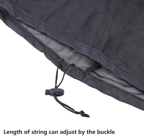 Adjustable drawstring feature on Pamir mosquito head net