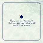 Trace Minerals Ionic Fulvic Acid 250 mg dropper showing metered measurement liquid