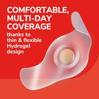 Dr. Scholl's daily foot care product showing flexible protective padding structure.