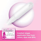 Close up of Playtex Simply Gentle Glide purified fiber core