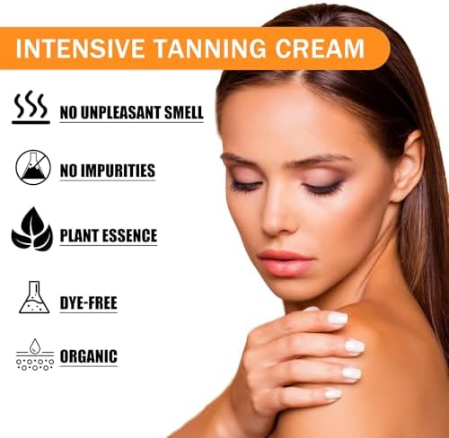 Back label of Tuyapio sunless tanning chewables detailing the beta carotene and vitamin C content