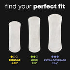 Soft touch breathable feminine liners for daily protection and comfort