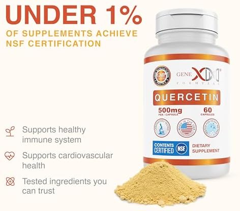Non GMO and gluten free certification seals on the product packaging