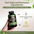 Gade Nutrition highly purified PEA with bioavailable quercetin ingredient facts label