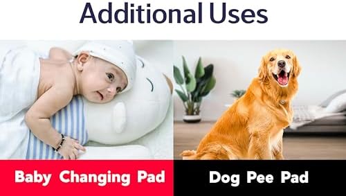 AbsorbEase waterproof underpad on hospital bed