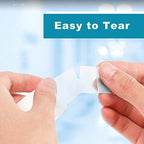 Skin friendly medical transparent tape application for home first aid kits