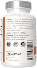 Side angle view of clean-label citrus bioflavonoid circulation capsules.