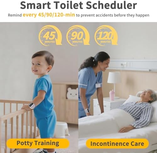 Lultrloyra moisture event reminder device for elderly adults showing the digital display screen details