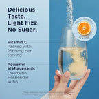 Designs for Health high potency vitamin C drink powder dietary facts label
