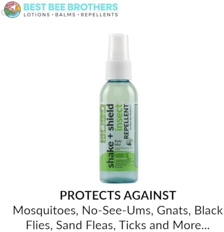 Authentic USA imported DEET free insect repellent combo packaging details.