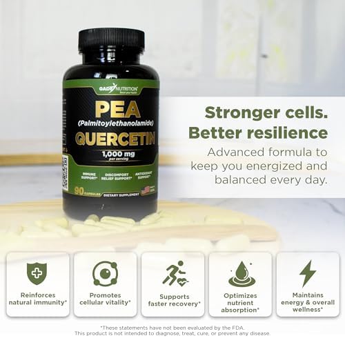 Gade Nutrition micronized PEA 800 mg capsules supplement for joint comfort