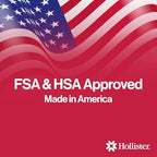 Hollister 14704 green color match 44mm flange skin barrier for two piece ostomy system