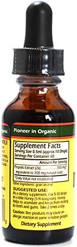 YS Eco Bee Farms 70 percent propolis tincture 1 fluid ounce dietary supplement