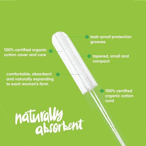 Bulk pack of 64 regular absorbency non-toxic tampons for light to medium flow