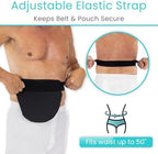 Vive waterproof urostomy bag cover and stoma protector