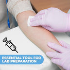 Box of 300 alcohol prep pads designed for first aid kits and home clinics