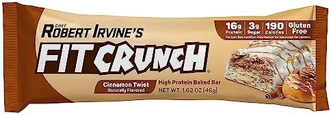 FITCRUNCH Snack Size Protein Bars, 6-Layer Baked Bar, 3g of Sugar, Gluten Free & Soft Cake Core (9 Count, Flavor Lovers) - Image 5