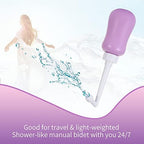 GOLDEN DEER peri bottle with waterproof travel bag and nozzle cover.