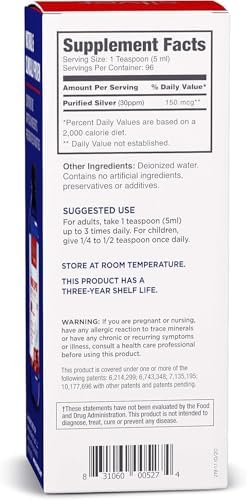 American Biotech Labs Silver Biotics extra strength liquid supplement for family wellness