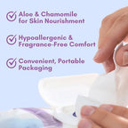 Nurture XL Antibacterial Body & Hand Wipes | Alcohol-Free Antiseptic Wet Sanitizer Towelettes for Germ Removal, Disinfecting Skin, Sanitizing Hands |Cleaning Cloths | Adults & Baby | Thick & Strong - Image 4