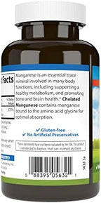 High absorption manganese glycinate tablets
