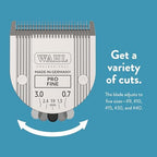 Wahl professional blade packaging showing authentic branding