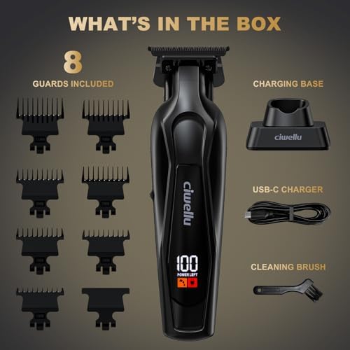 Ciwellu high speed seven thousand five hundred RPM motor trimmer designed for precise outlining and detailing