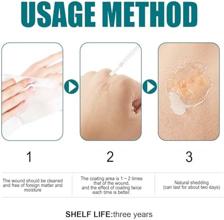 USA imported authentic liquid wound dressing packaging details