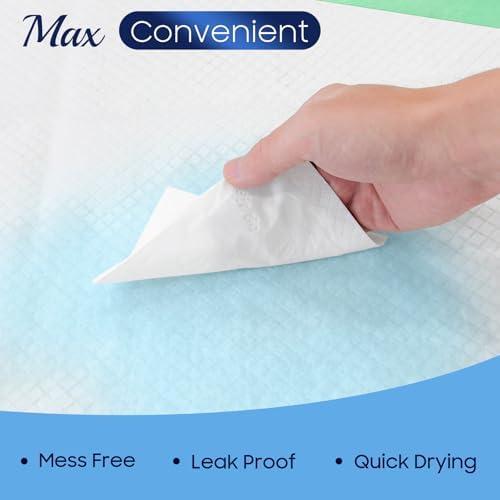 Fygrip maximum absorbency underpad protecting an armchair surface from adult incontinence leaks.