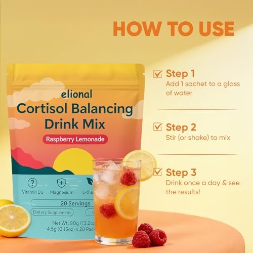 Authentic USA imported Elional cortisol support supplement for Indian customers.