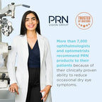 Close up of PRN Numaqula bottle branding and AREDS2 label