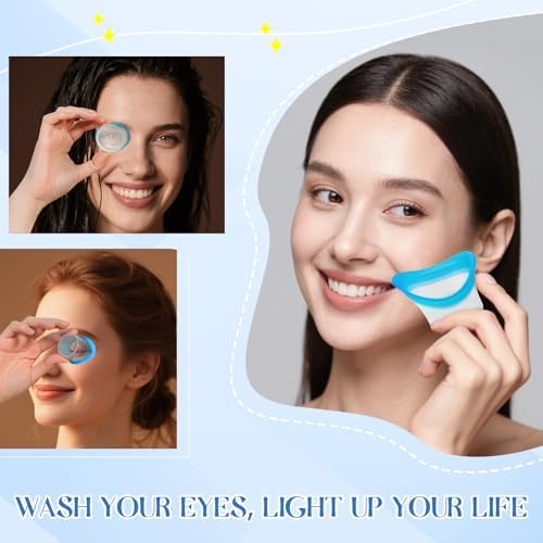 Pack of two premium eye bath containers for daily eye hygiene.