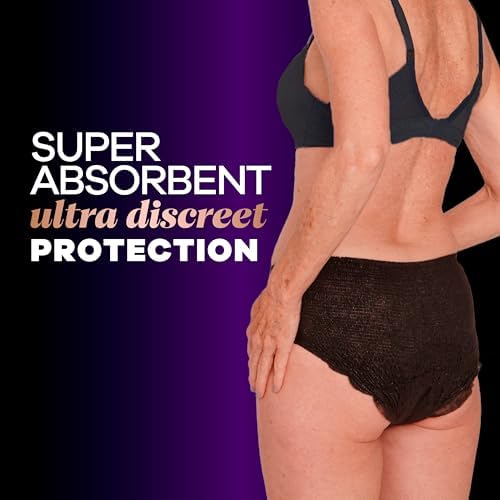Group of Always Discreet Boutique underwear 18 count pack