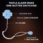 Adult bedwetting sensor for elderly care with secure clip attachment.