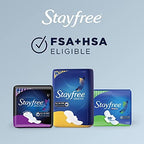 Authentic USA version Stayfree maxi pads for daily protection.