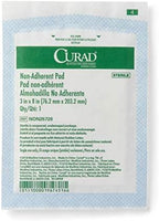 Individually wrapped hospital grade wound care pads by Curad